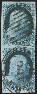 Sale 1255, Lot 136, 1c 1851 Issue (Scott 5-9)