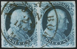 Sale 1255, Lot 138, 1c 1851 Issue (Scott 5-9)
