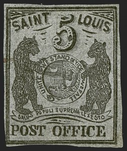 Sale 1255, Lot 14, Postmasters' Provisionals (Scott 3X3-11X8)