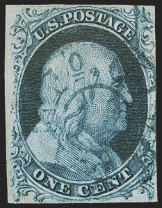 Sale 1255, Lot 150, 1c 1851 Issue (Scott 5-9)