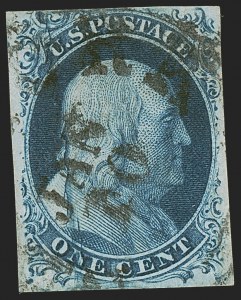 Sale 1255, Lot 151, 1c 1851 Issue (Scott 5-9)