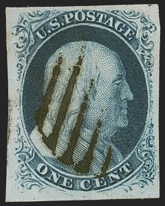Sale 1255, Lot 154, 1c 1851 Issue (Scott 5-9)
