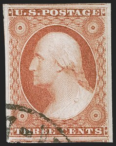 Sale 1255, Lot 195, 3c 1851 Issue: Shades (Scott 11-11A)