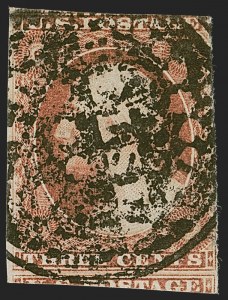 Sale 1255, Lot 208, 3c 1851 Issue: Cancellations and Chicago Perfs (Scott 11-11A)