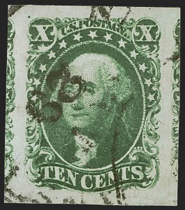Sale 1255, Lot 233, 10c 1855 Issue (Scott 13-16)