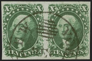 Sale 1255, Lot 236, 10c 1855 Issue (Scott 13-16)