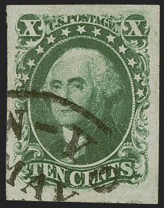 Sale 1255, Lot 238, 10c 1855 Issue (Scott 13-16)
