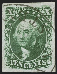 Sale 1255, Lot 239, 10c 1855 Issue (Scott 13-16)