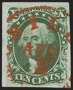 Sale 1255, Lot 241, 10c 1855 Issue (Scott 13-16)