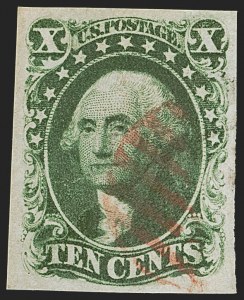 Sale 1255, Lot 242, 10c 1855 Issue (Scott 13-16)