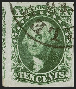 Sale 1255, Lot 243, 10c 1855 Issue (Scott 13-16)