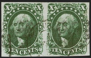 Sale 1255, Lot 247, 10c 1855 Issue (Scott 13-16)