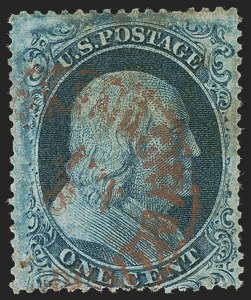 Sale 1255, Lot 258, 1c 1857 Issue (Scott 18-24)