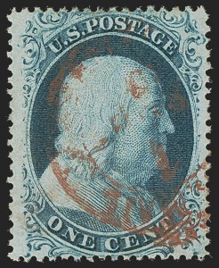 Sale 1255, Lot 266, 1c 1857 Issue (Scott 18-24)