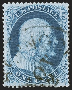 Sale 1255, Lot 271, 1c 1857 Issue (Scott 18-24)