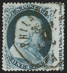 Sale 1255, Lot 279, 1c 1857 Issue (Scott 18-24)