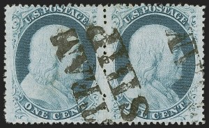 Sale 1255, Lot 283, 1c 1857 Issue (Scott 18-24)