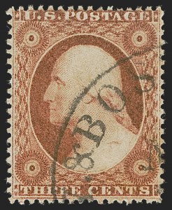 Sale 1255, Lot 286, 3c 1857 Issue (Scott 25-26A)