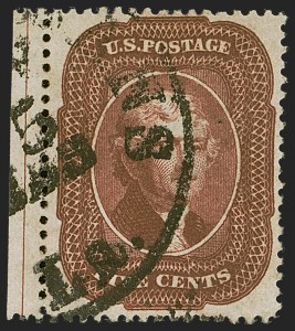 Sale 1255, Lot 320, 5c 1857 Issue (Scott 27-30A)