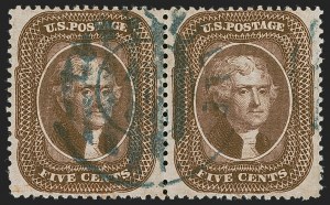 Sale 1255, Lot 326, 5c 1857 Issue (Scott 27-30A)