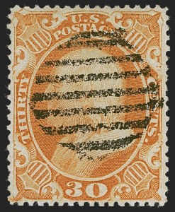 Sale 1255, Lot 365, 24c-90c 1860 Issue (Scott 37-39)