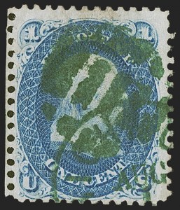 Sale 1255, Lot 382, 1861-66 Issue (Scott 62B-63)
