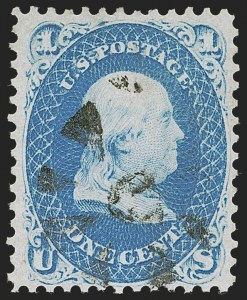 Sale 1255, Lot 383, 1861-66 Issue (Scott 62B-63)