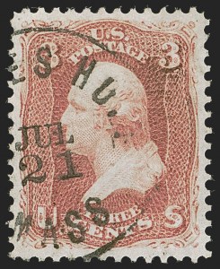 Sale Number 1255, Lot Number 393, 3c 1861 Issue, Shades and Varieties (Scott 64-65)