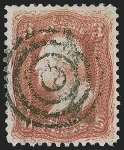 Sale 1255, Lot 396, 3c 1861 Issue, Shades and Varieties (Scott 64-65)