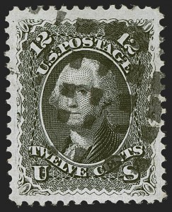 Sale 1255, Lot 459, 1861 Issue, cont. (Scott 67-70)