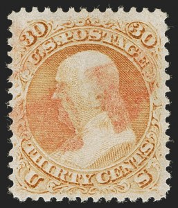 Sale 1255, Lot 484, 1861 Issue, cont. (Scott 71-72)