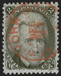 Sale 1255, Lot 501, 1863-66 Issue (Scott 73-74)