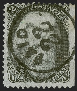 Sale 1255, Lot 517, 1863-66 Issue (Scott 73-74)
