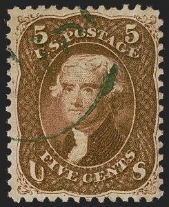 Sale 1255, Lot 523, 1863-66 Issue, cont. (Scott 75-78c)