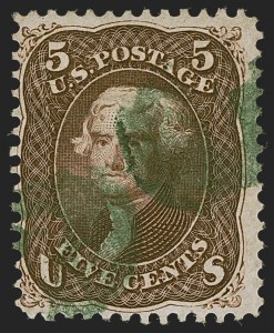 Sale 1255, Lot 529, 1863-66 Issue, cont. (Scott 75-78c)