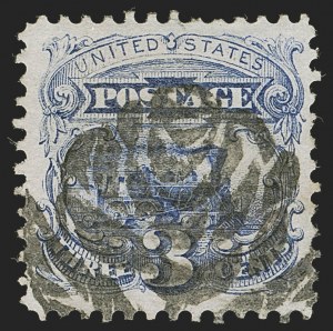 Sale 1255, Lot 671, 3c 1869 Pictorial Issue (Scott 114)