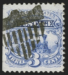 Sale 1255, Lot 679, 3c 1869 Pictorial Issue (Scott 114)
