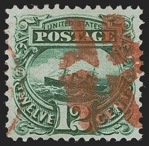 Sale 1255, Lot 709, 6c-12c 1869 Pictorial Issue (Scott 115-117)