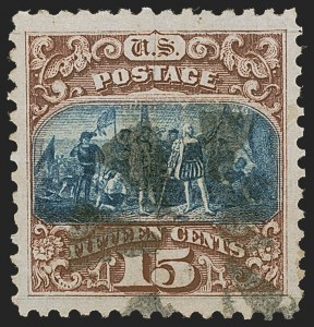 Sale 1255, Lot 713, 15c-90c 1869 Pictorial Issue (Scott 118-122)