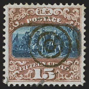 Sale 1255, Lot 717, 15c-90c 1869 Pictorial Issue (Scott 118-122)