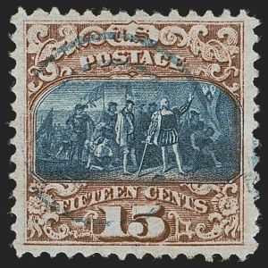 Sale 1255, Lot 720, 15c-90c 1869 Pictorial Issue (Scott 118-122)