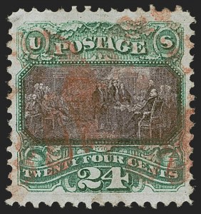 Sale 1255, Lot 721, 15c-90c 1869 Pictorial Issue (Scott 118-122)