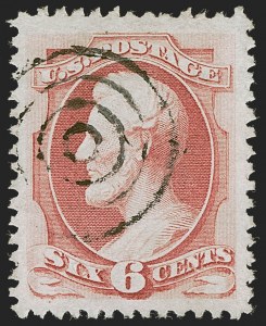 Sale 1255, Lot 762, 1870-71 National Bank Note Co. Grilled Issue (Scott 134-144)