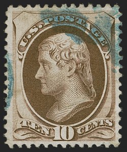 Sale 1255, Lot 772, 1870-71 National Bank Note Co. Grilled Issue (Scott 134-144)