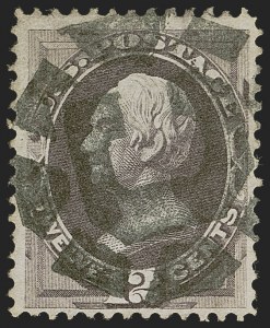 Sale 1255, Lot 775, 1870-71 National Bank Note Co. Grilled Issue (Scott 134-144)