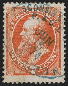 Sale 1255, Lot 852, 1873 Continental Bank Note Co. Issue (Scott 156-166)