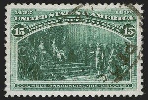 Sale 1255, Lot 930, 1893 Columbian Issue (Scott 230-245)