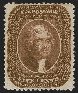 Sale 1256, Lot 2012, 1851-60 Issues (Scott 7-39)