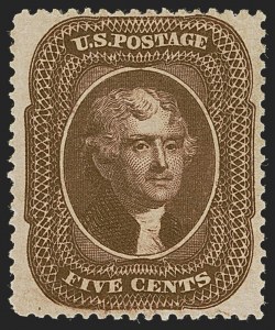 Sale 1256, Lot 2013, 1851-60 Issues (Scott 7-39)
