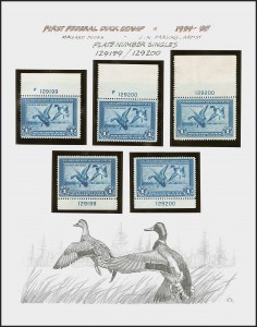 Sale 1258, Lot 3031, Artist Remarques and Signed Stamps